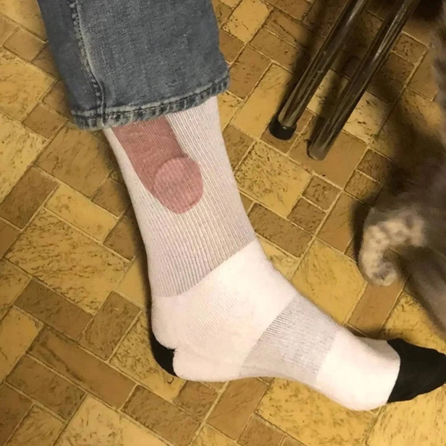 1 Pair Fun Men And Women Casual Socks,Fun Pattern Casual Socks Bag Cotton Novelty Socks Christmas gift 2024 hip-hop fun socks