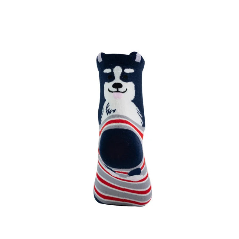 Cute Socks Womens Novelty Animal Socks for Girl Cartoon Cotton Casual Crew Funny Style Socks 1Pairs 5 Pairs