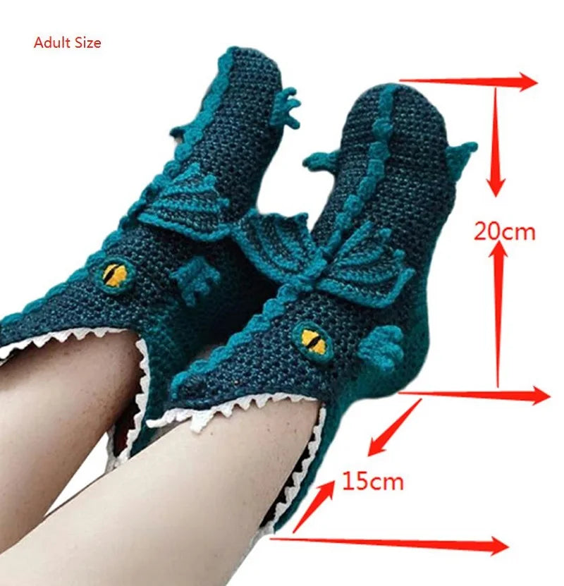 Funny Animal Socks for Adult Christmas Novelty Crocodile Floor Socks Creative 3D Chameleon Shark Socks Thick Knit 2022 Winter