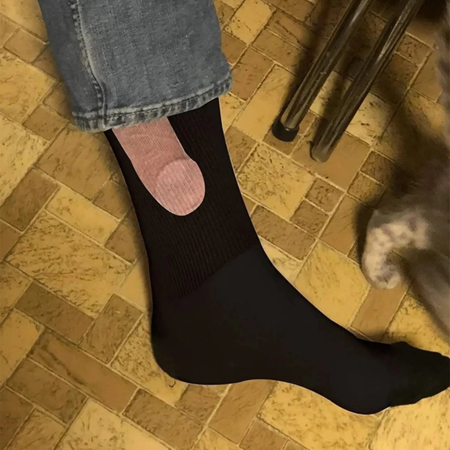 1 Pair Fun Men And Women Casual Socks,Fun Pattern Casual Socks Bag Cotton Novelty Socks Christmas gift 2024 hip-hop fun socks