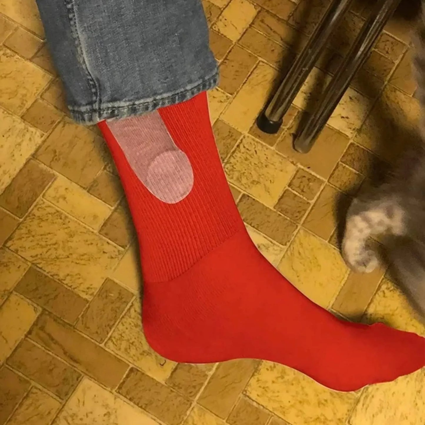 1 Pair Fun Men And Women Casual Socks,Fun Pattern Casual Socks Bag Cotton Novelty Socks Christmas gift 2024 hip-hop fun socks