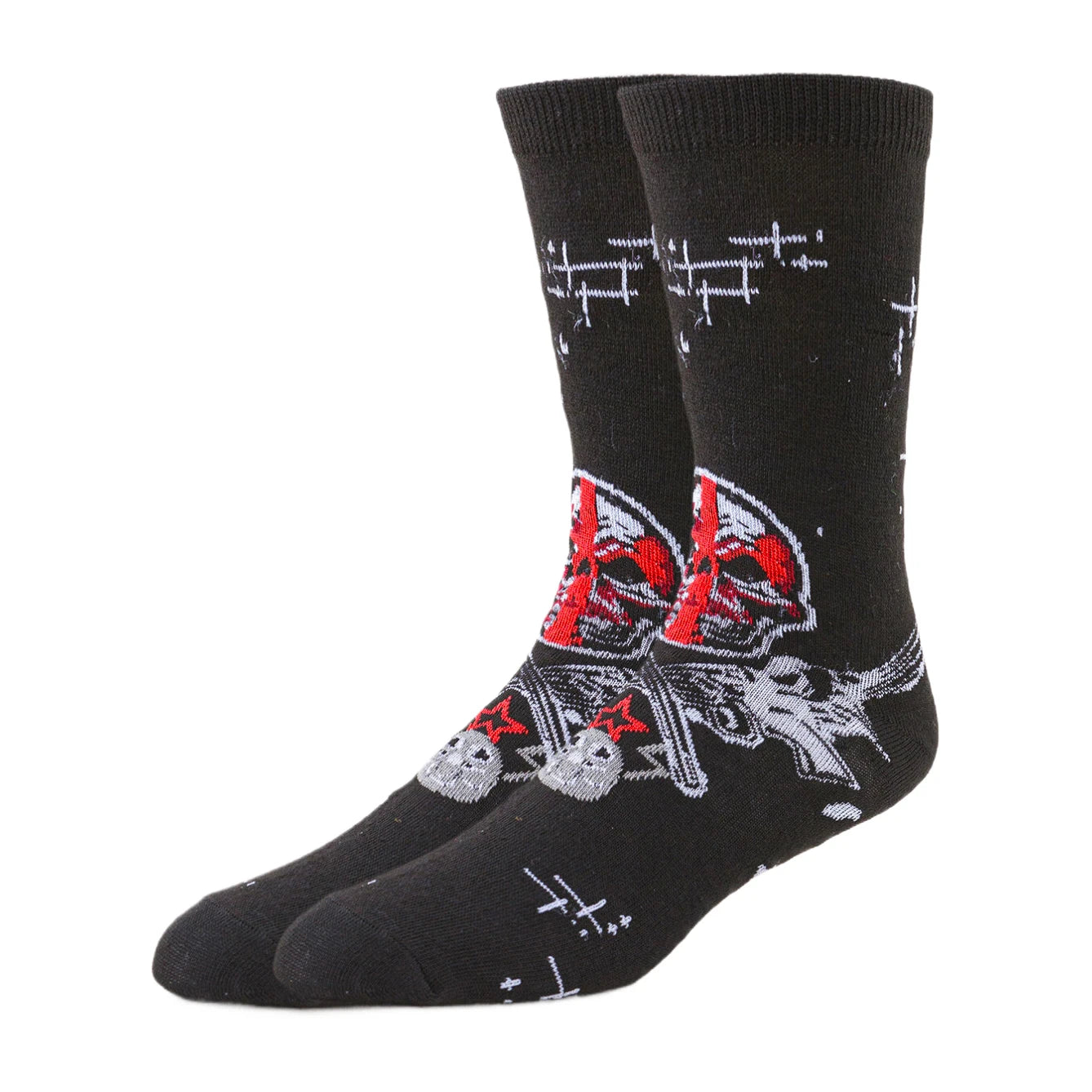 5Pairs Novelty Designer Socks for Men and Women in Street Style for Hip Hop Sport Lovers