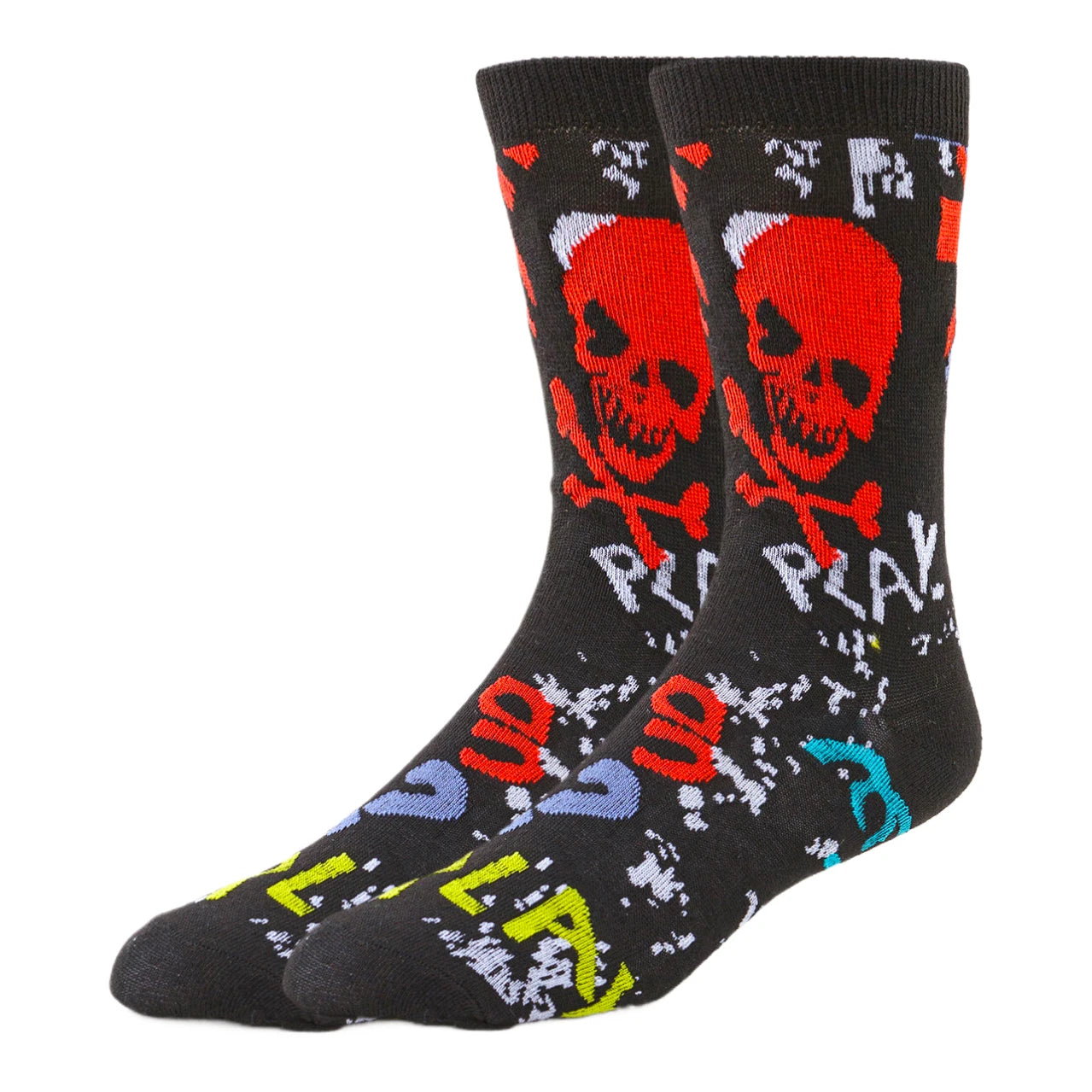 5Pairs Novelty Designer Socks for Men and Women in Street Style for Hip Hop Sport Lovers