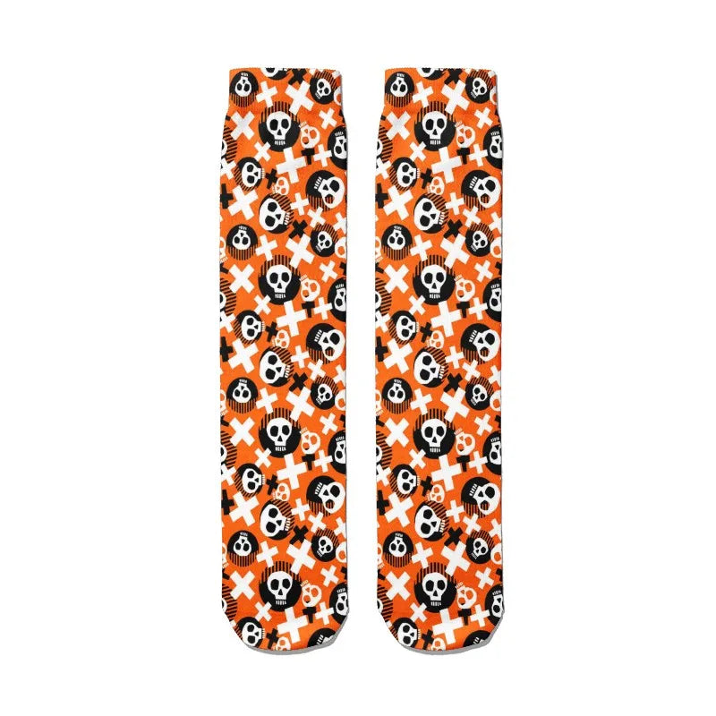 Cute Anime Cartoon Adventure Socks Yellow Street Role Playing Comics Female Men Socks Party Novelty Interesting Socks