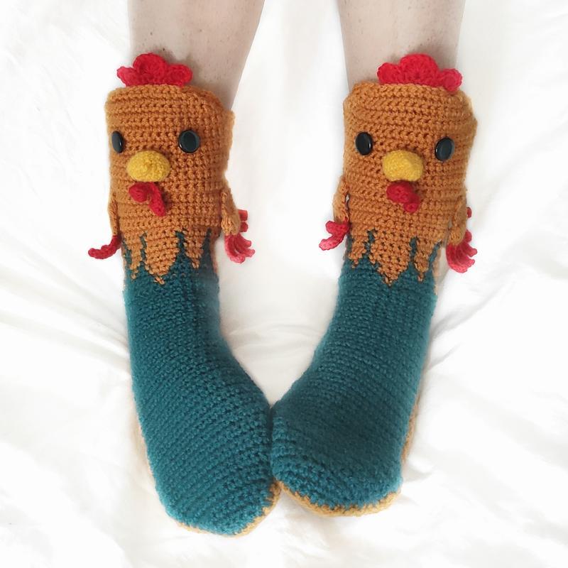 Funny Animal Socks for Adult Christmas Novelty Crocodile Floor Socks Creative 3D Chameleon Shark Socks Thick Knit 2022 Winter