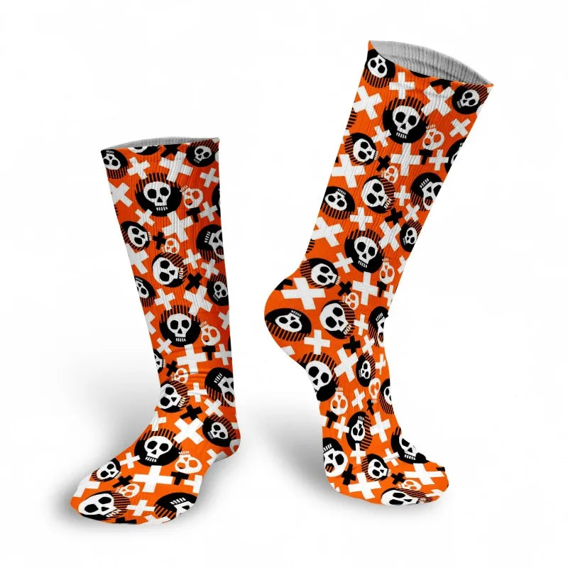 Cute Anime Cartoon Adventure Socks Yellow Street Role Playing Comics Female Men Socks Party Novelty Interesting Socks