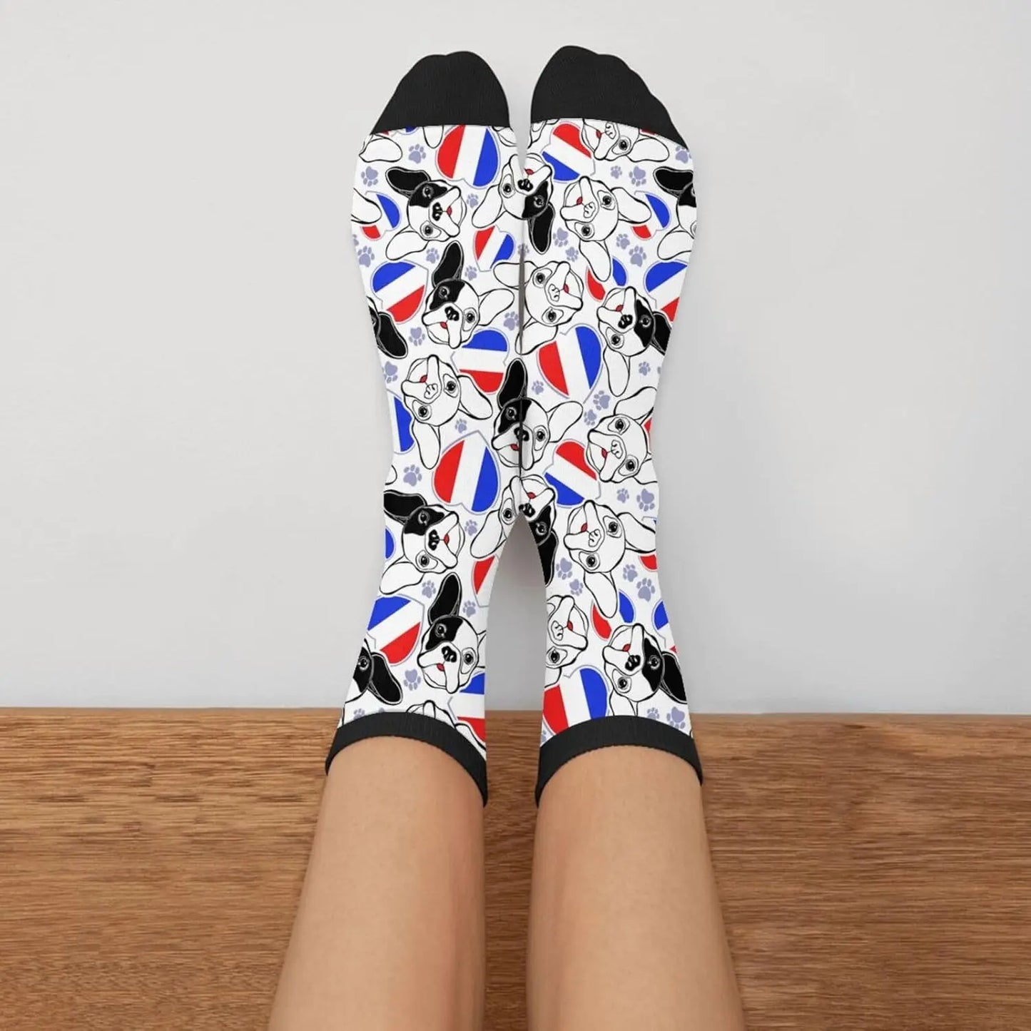 Novelty Fun Crew Socks Fashion Comfortable Men and Women Crazy Dress Socks One Size