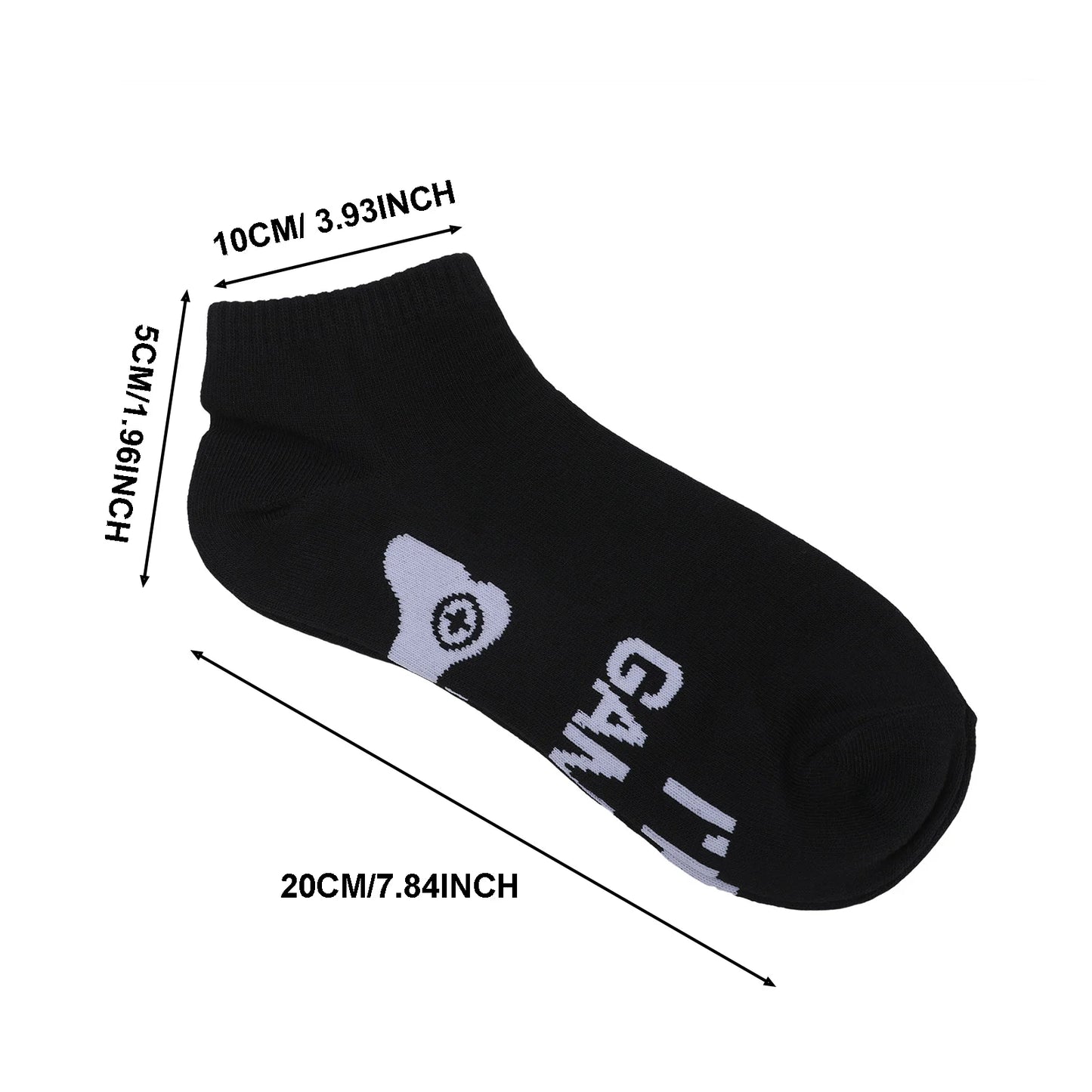 Unisex Novelty Socks Do Not Disturb I Am Gaming Funny Letter Printed Socks New