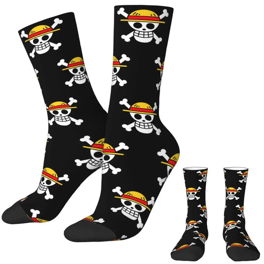 Ones P-Piece Logo P Socks Novelty Stockings Women Men Warm Soft Running Socks Autumn Graphic Anti Skid Socks