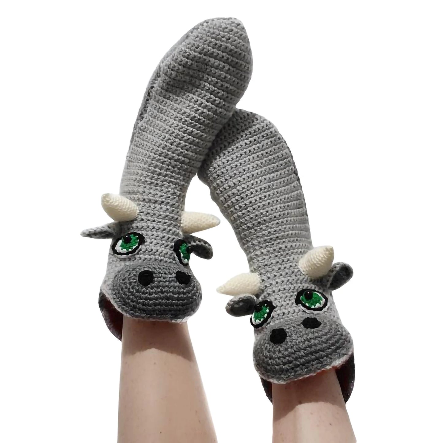 Funny Animal Socks for Adult Christmas Novelty Crocodile Floor Socks Creative 3D Chameleon Shark Socks Thick Knit 2022 Winter