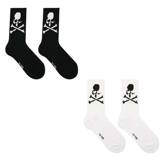 Novelty Funny Socks Soft Socks Cool Dress Socks Athletic Ankle Socks Gift for Women Men Skull Cotton Socks