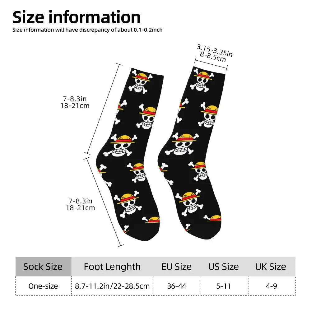 Ones P-Piece Logo P Socks Novelty Stockings Women Men Warm Soft Running Socks Autumn Graphic Anti Skid Socks