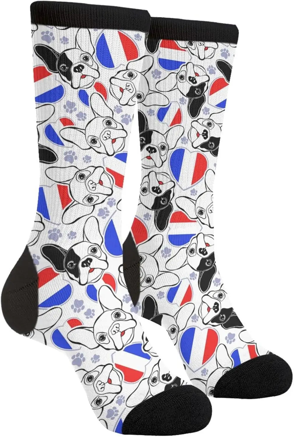 Novelty Fun Crew Socks Fashion Comfortable Men and Women Crazy Dress Socks One Size